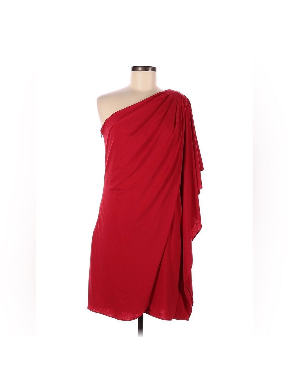 Belle Badgley Mischka One Shoulder Strapless Dress - Women’s Size 6